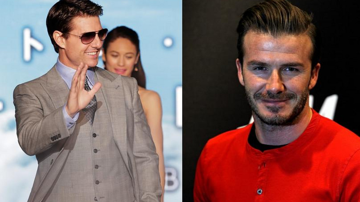 David Beckham ledwie ogłosił zakończenie piłkarskiej kariery, a jego przyjaciel - Tom Cruise - już zapowiedział, że wprowadzi go w tajniki aktorskiego fachu.