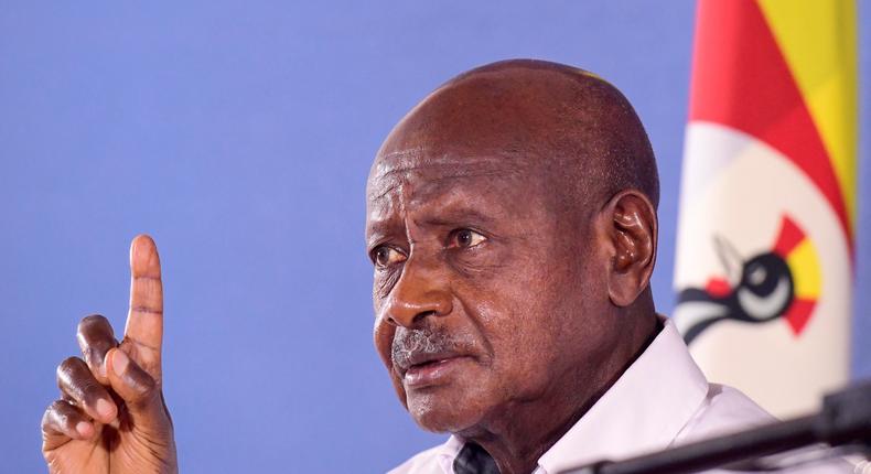 Uganda President Yoweri Museveni