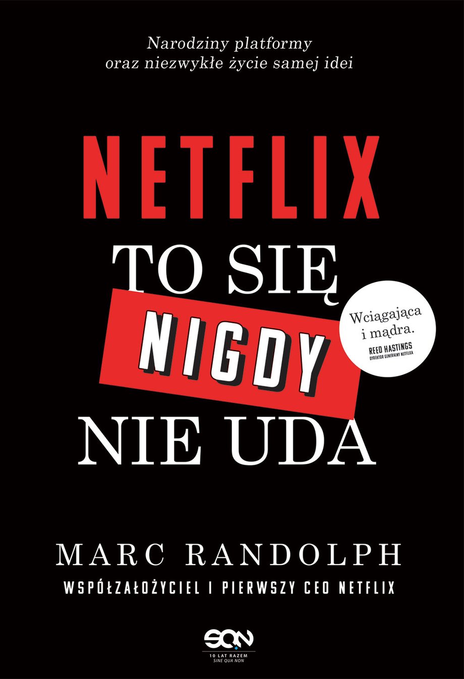 Okładka książki "Netflix: to się nigdy nie uda"