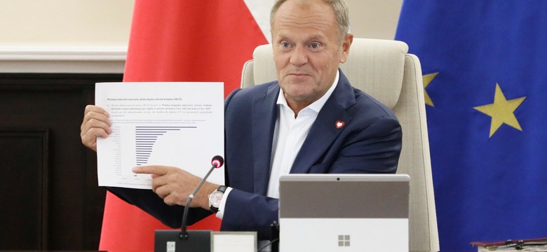 Polska w bardzo ekskluzywnym gronie. Tusk pokazał "sensacyjny raport". "Zobaczcie, gdzie są Niemcy"
