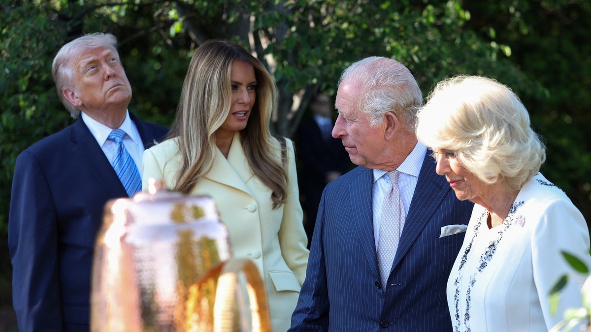 Čarls i Kamila došli u posetu Trampu i Melaniji i njihovu odeću morate da vidite