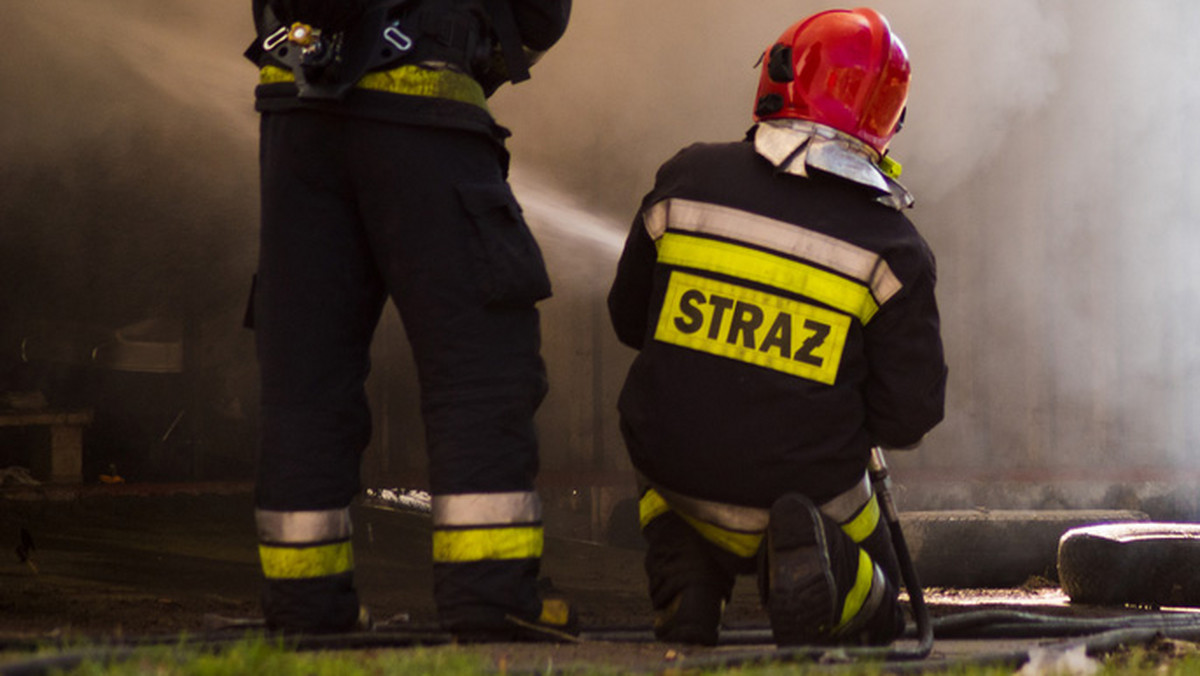 Tragiczny pożar na Dolnym Śląsku. Nie żyje mężczyzna