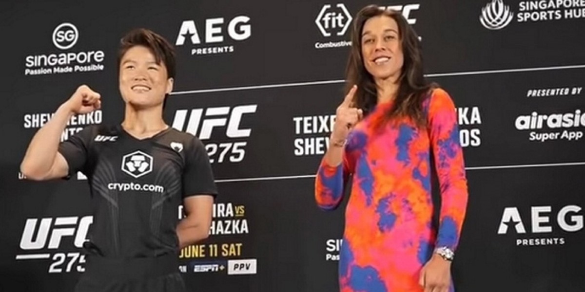 Joanna Jędrzejczyk zaskoczyła ubiorem przed galą UFC 275.