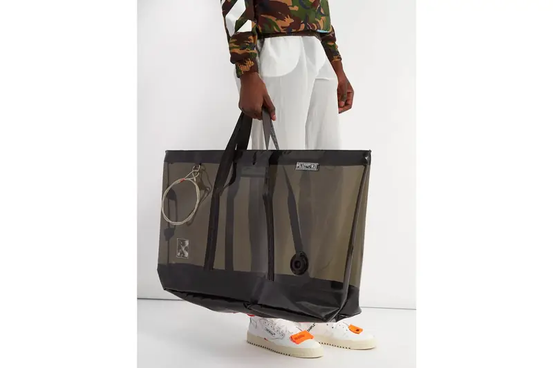 Off-White PVC bag