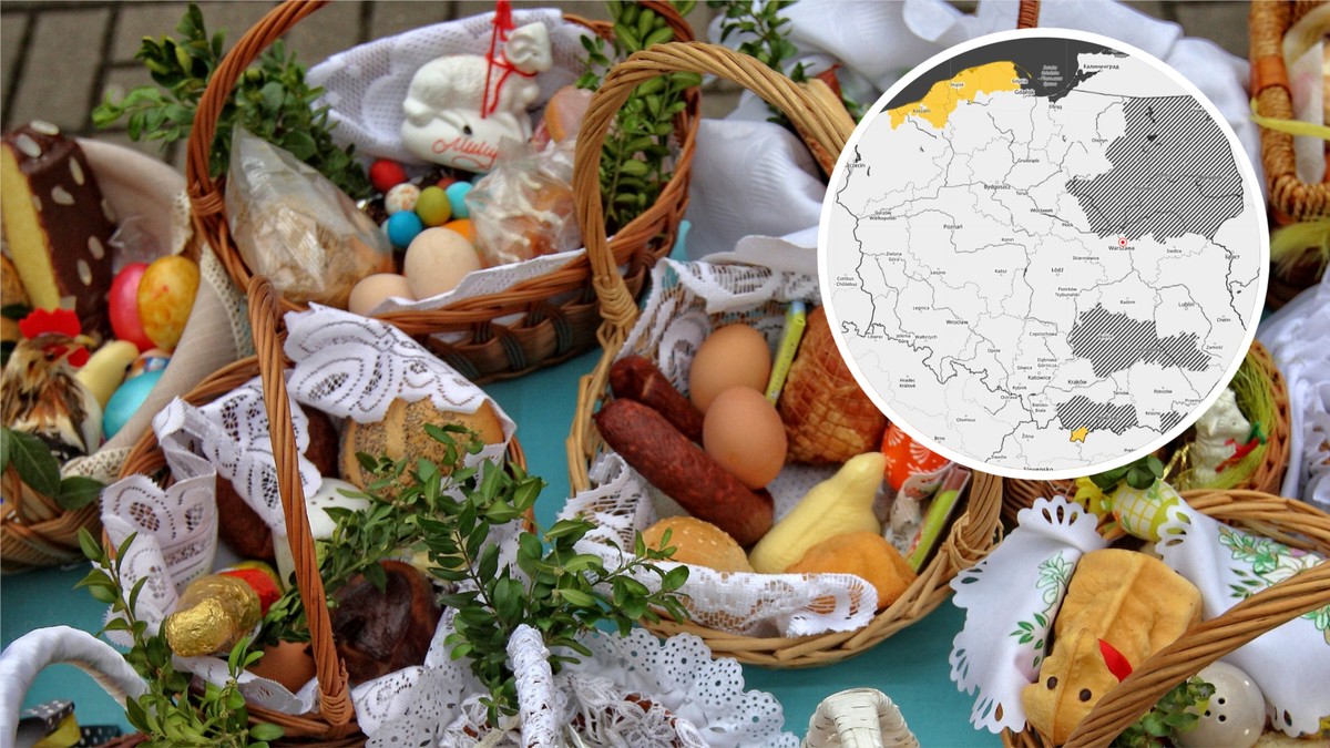 Jak się ubrać do święconki? Pogoda w Wielką Sobotę może zaskoczyć!