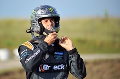 Wypadek Krzysztofa Hołowczyca na trasie Rajdu Italian Baja