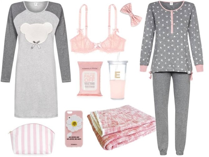 Piżamki i inne ubrania 'na po domu'