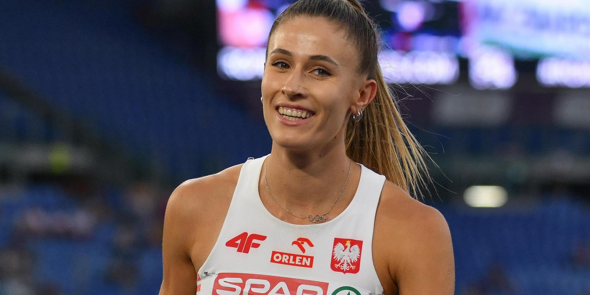 Natalia Kaczmarek pokazała siłę w półfinale biegu na 400 metrów.
