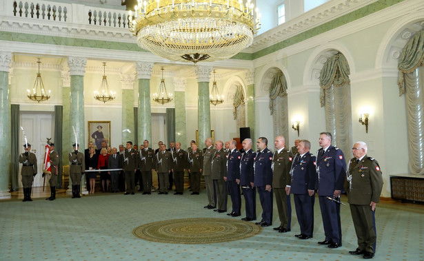 Prezydent Duda wręczył nominacje generalskie