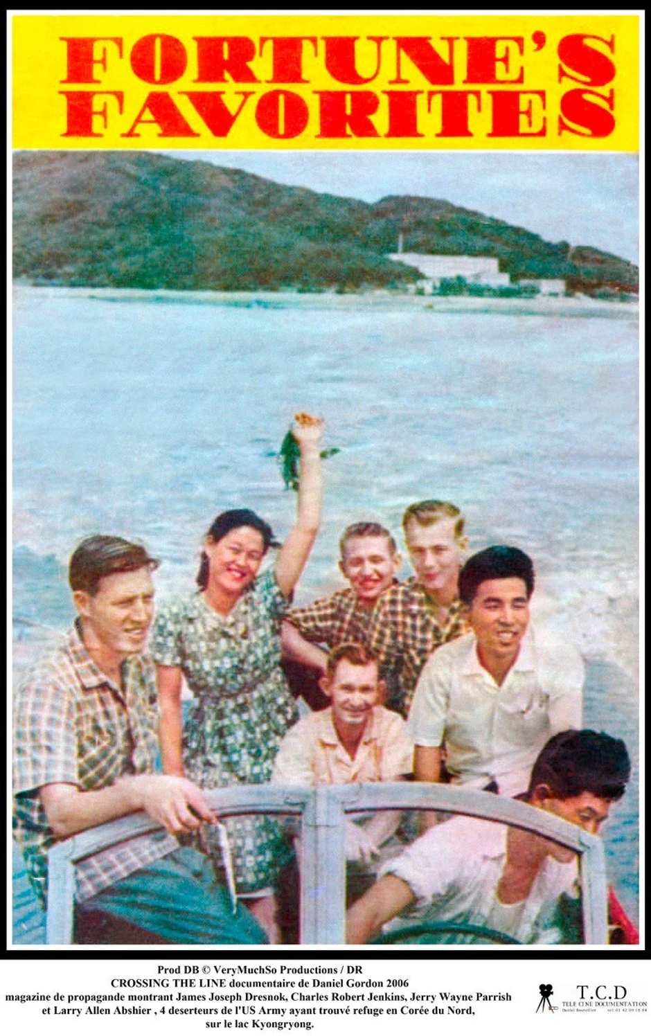 Četiri američka vojna dezertera na naslovnoj strani magazina - Džejms Dresnok, Čarls Dženkins, Džeri Vejn Periš i Leri Ebšajer