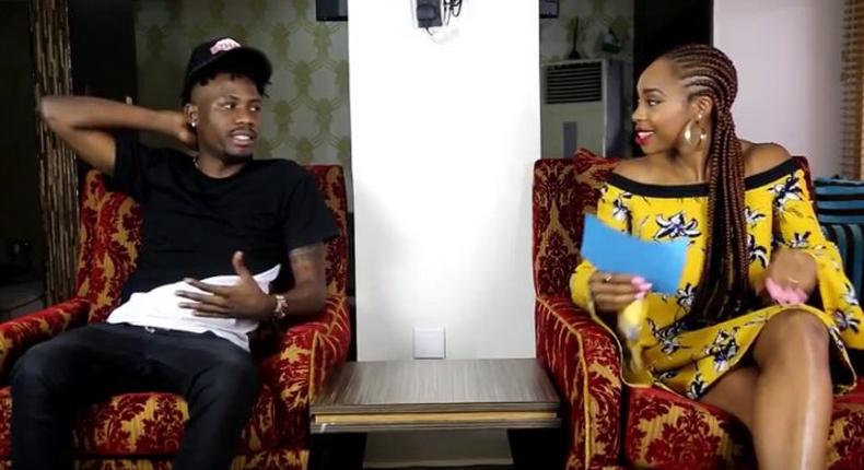 Ycee and Maria Okan in episode 2 of Maria's Matters