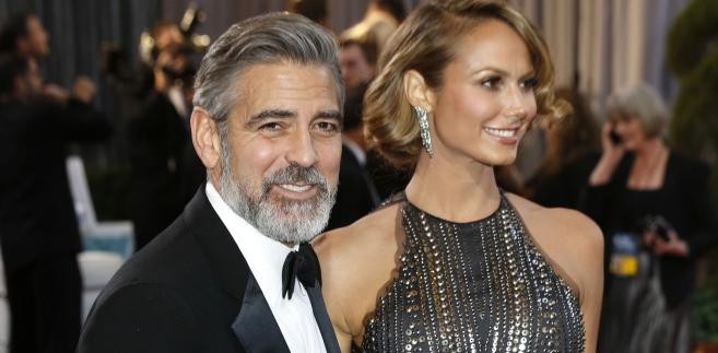 George Clooney i Stacy Keibler