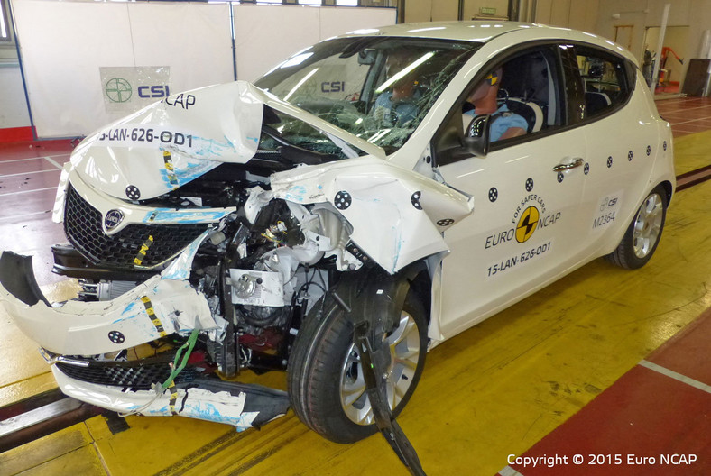 EuroNCAP: Lancia Ypsilon niebezpieczna i łatwopalna