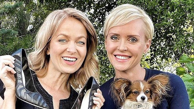 Moderátorky Jana Hospodárová a Kvetka Horváthová. 