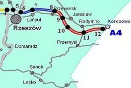 Autostrada A4: 47 km odcinek Jarosław - Korczowa tańszy o 560 mln zł