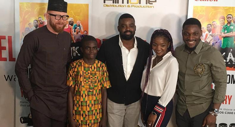 Cast of Kunle Afolayan's upcoming movie, 'Mokalik'