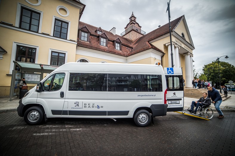 Peugeot Boxer dla niepełnosprawnych