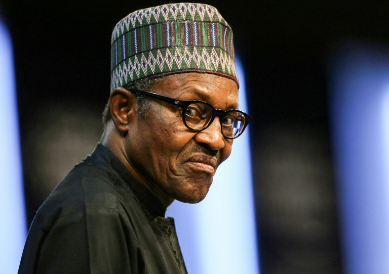 President Muhammadu Buhari won re-election in February in a contest that had a total of 73 candidates [AFP] 