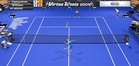 Screen z gry "Virtua Tennis 2009"
