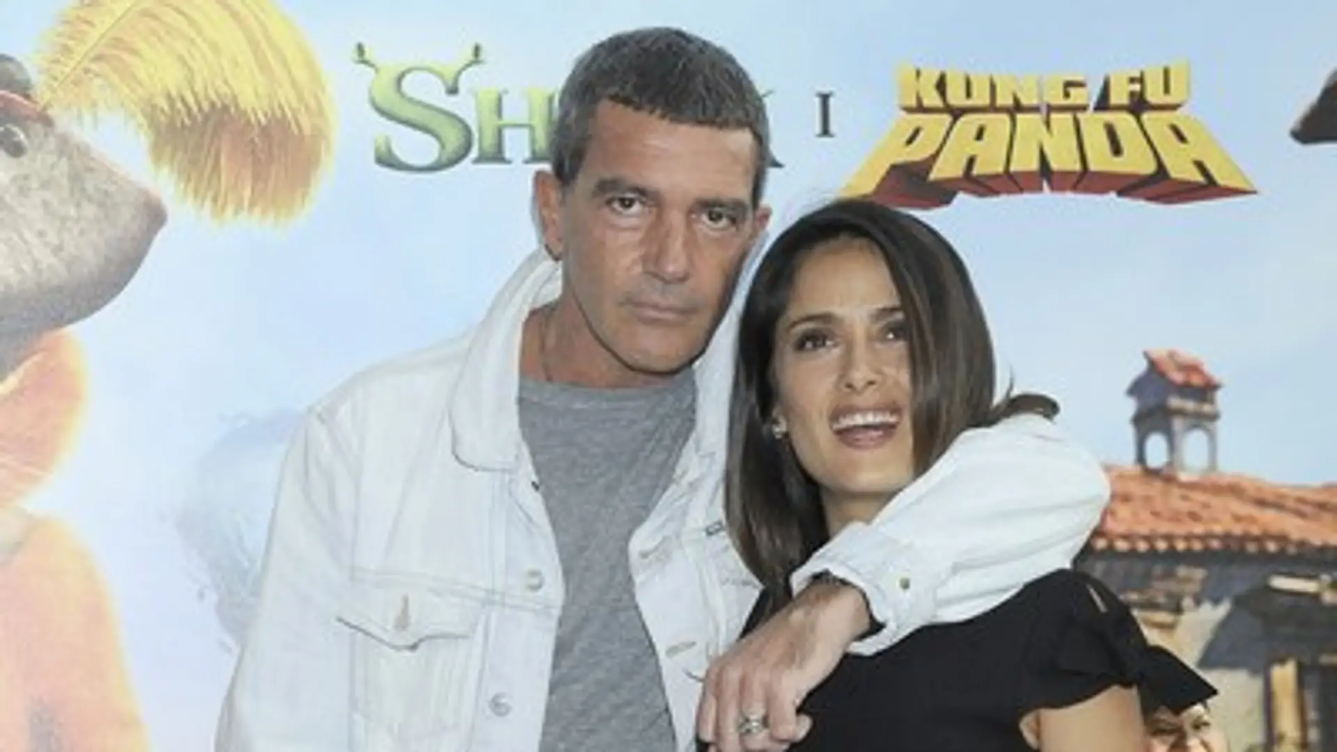 Antonio Banderas i Salma Hayek w Warszawie! ZDJĘCIA