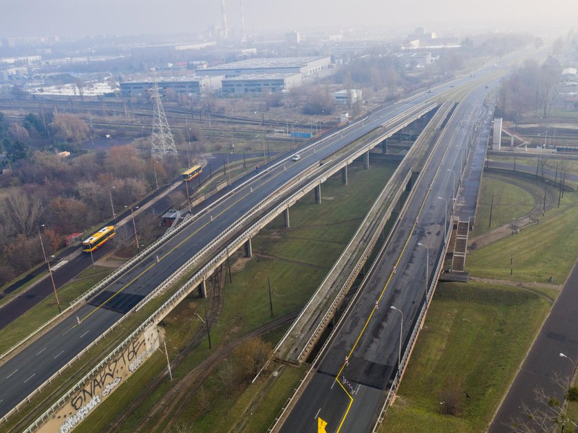 Wiadukty na Przybyszewskiego i Dąbrowskiego są w fatalnym stanie 