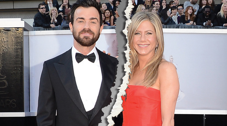 Justin Theroux és Jennifer Aniston alig három évig volt együtt /Fotó: Northfoto