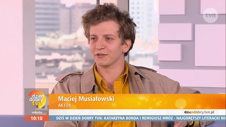 Maciej Musiałowski w "DD TVN"