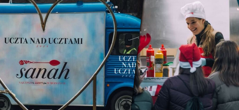 Sanah sprzedaje hot-dogi pod stadionem w Chorzowie. "Mam nadzieję, że jesteście głodni"