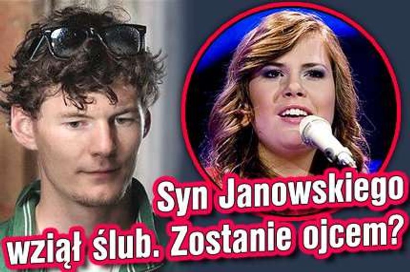 Syn Janowskiego wziął ślub. Zostanie ojcem?