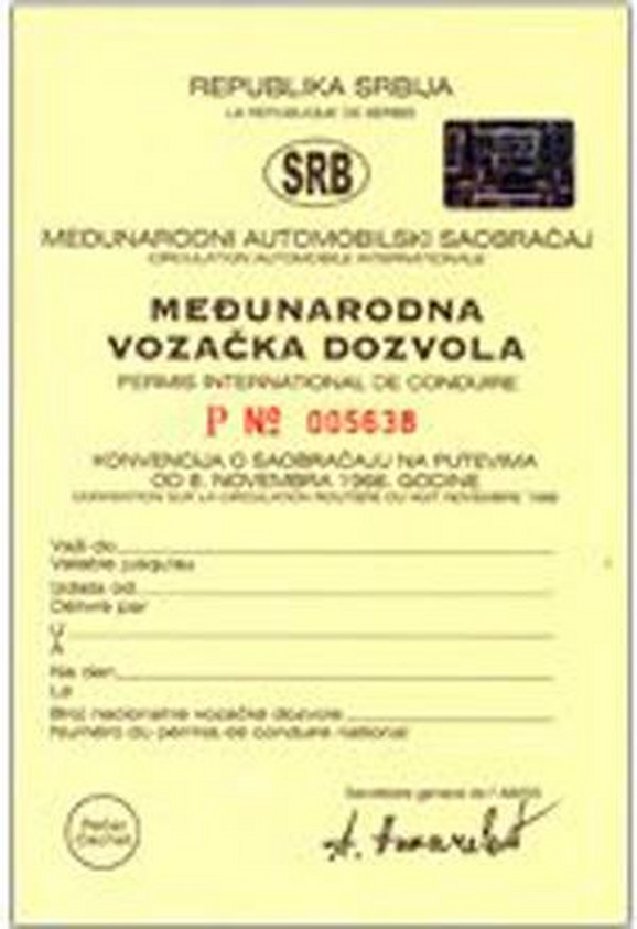 Međunarodna vozačka dozvola