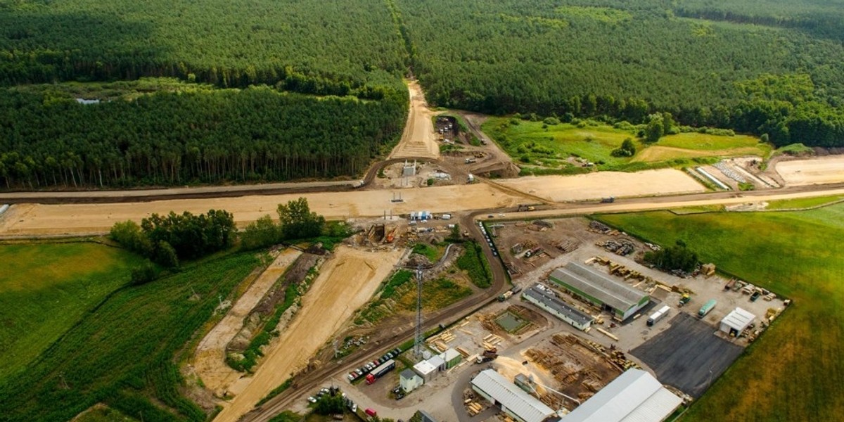 Trwa budowa S5 odcinek Gniezno-Żnin