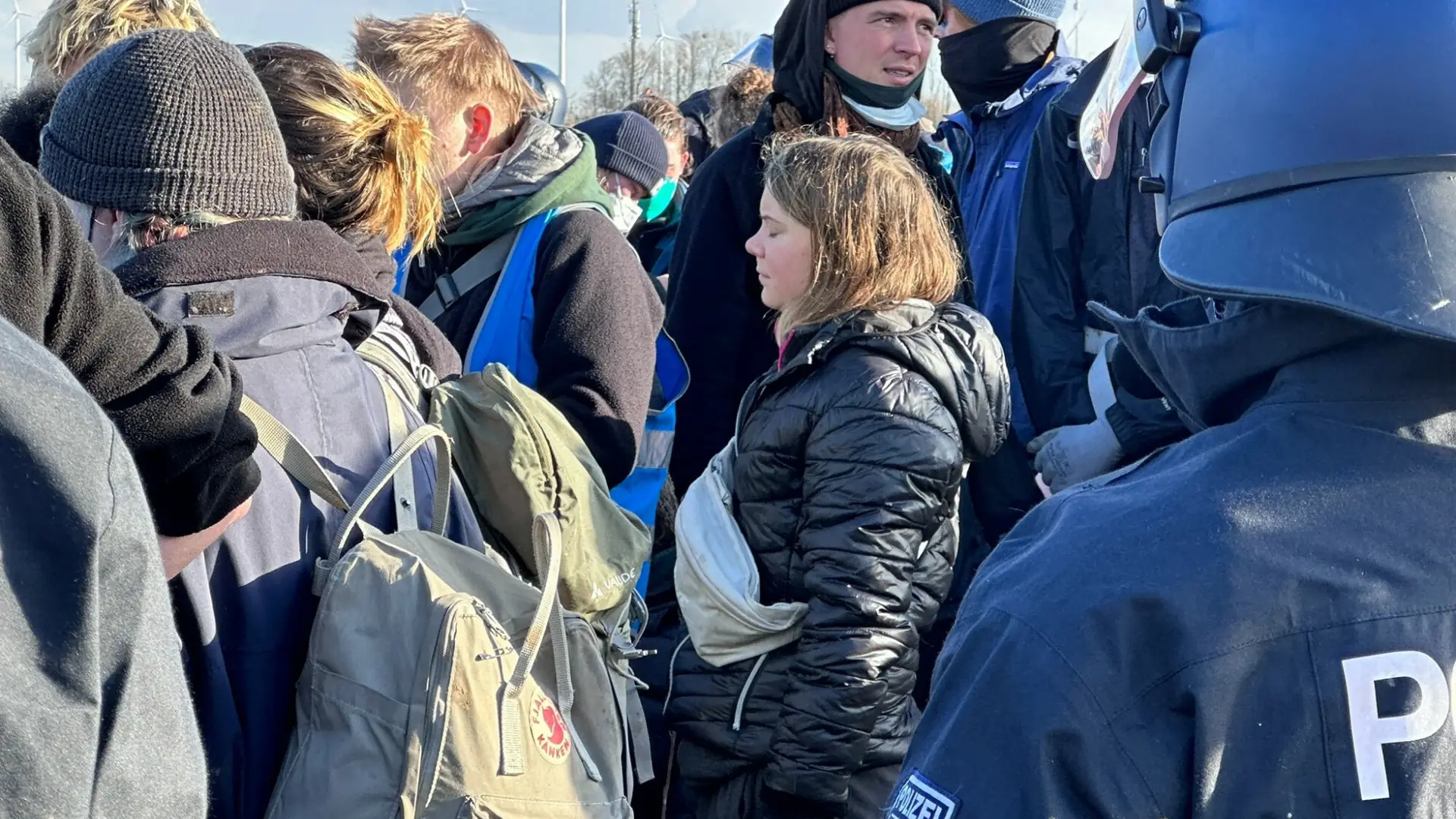 Greta Thunberg zatrzymana przez policję. Aktywistka brała udział w proteście w Niemczech [wideo]