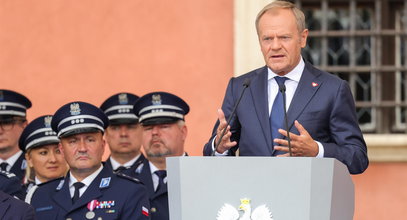 Tusk zaskoczył policjantów. Przywołał swoją niechlubną historię