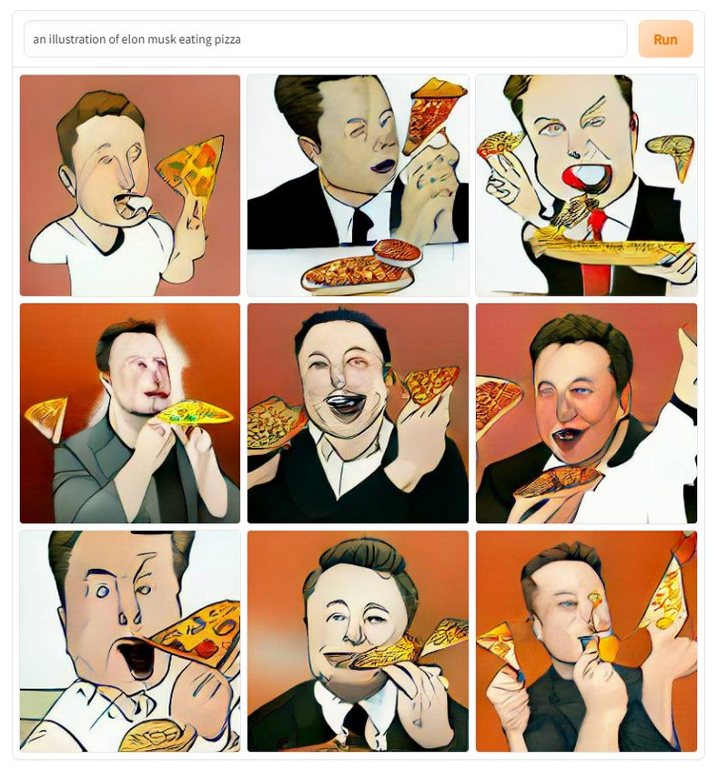 Elon Musk i pizza