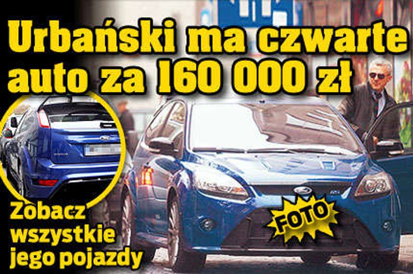 Urbański ma auto za 160 000 złotych!