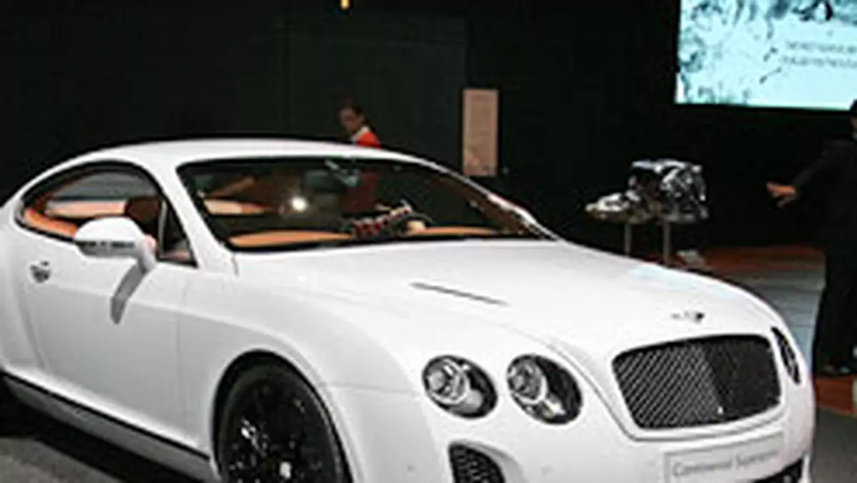 Genewa 2009: Bentley Continental Supersports jest najszybszy