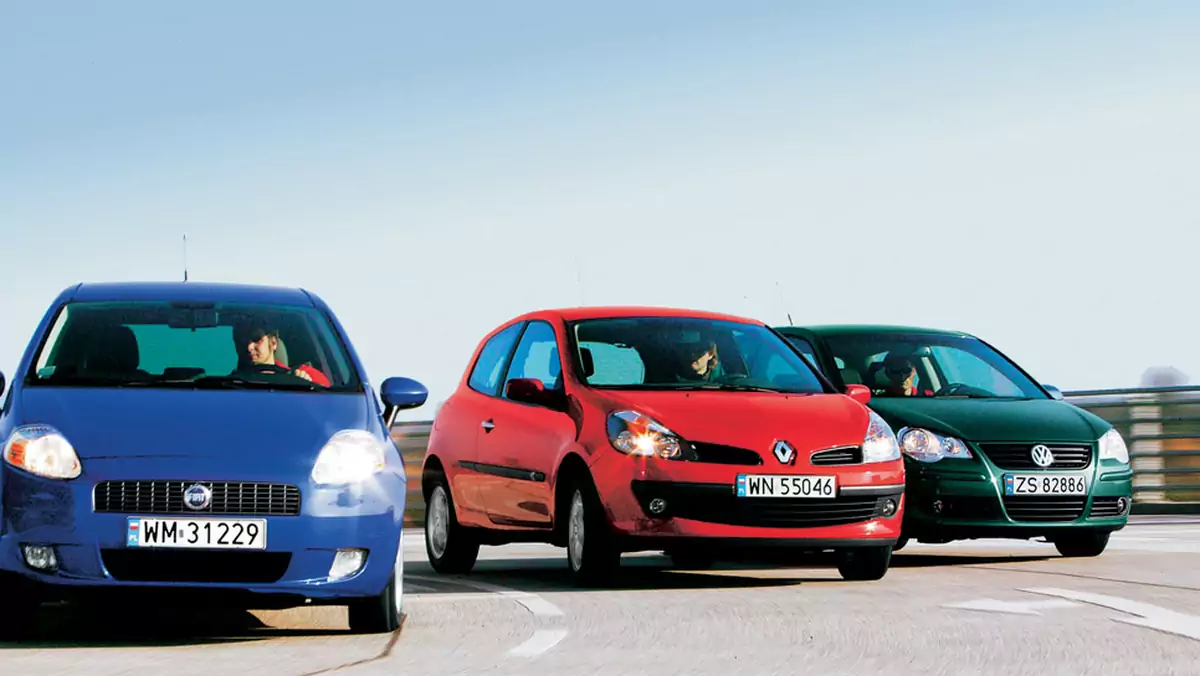 Fiat Grande Punto kontra Renault Clio i VW Polo: niedrogie, ale czy trwałe i niezawodne