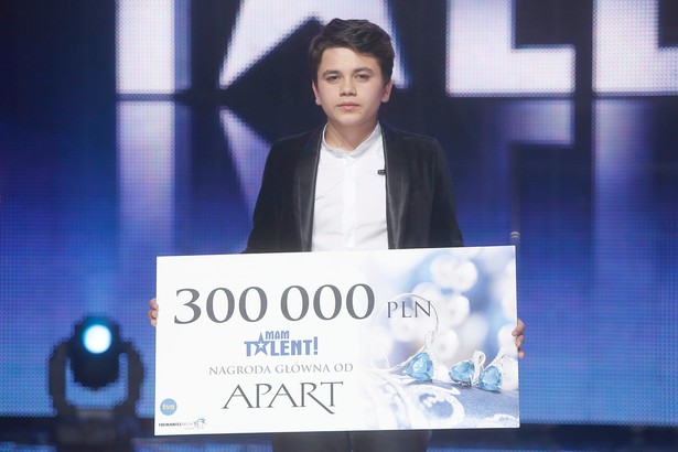 15-latek triumfuje w "Mam talent". Adrian Makar zwycięzcą show