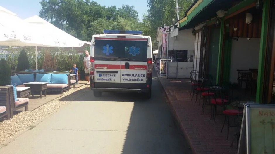 Hitna pomoć na Adi Ciganliji