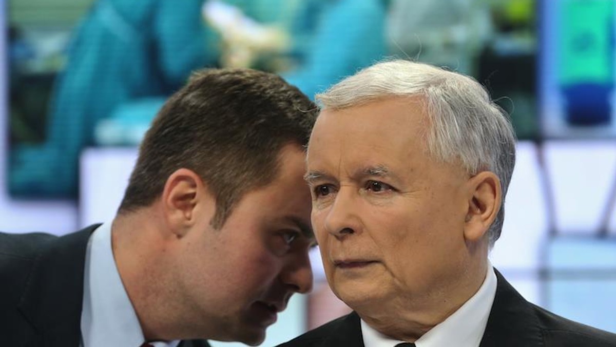 Adam Hofman i Jarosław Kaczyński