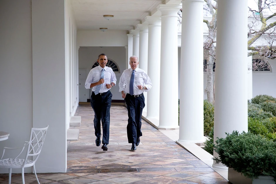 Barak Obama i Džo Bajden u Beloj kući 2015.