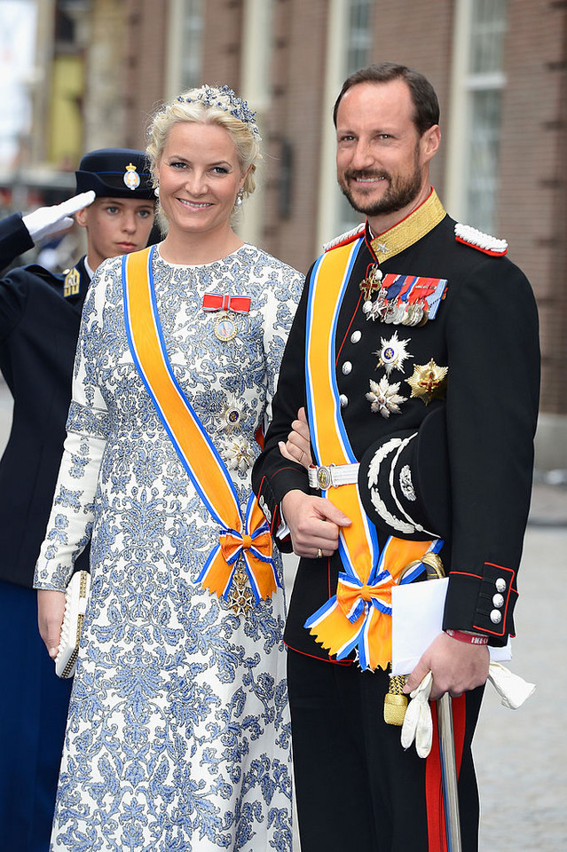 Książę Haakon i Mette-Marit Høiby