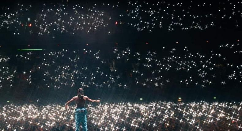 Burna Boy remplit le stade Ziggo Dome