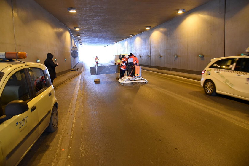 Będą naprawiać tunel na Dębcu