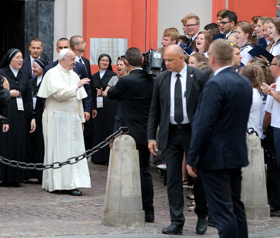 Papież Franciszek odwiedził siostry prezentki