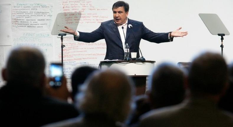 Ukrainian Odessa region governor and former Georgian president Mikheil Saakashvili was a passionate supporter of Ukraine's 2014 pro-EU revolution