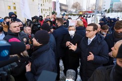 Ostre starcie Morawieckiego z górnikami. 'Pana nakręcili, czy ja nie wiem...' [WIDEO]