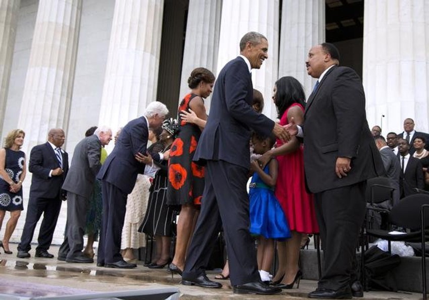 Obama sa Martinom Luterom Kingom III