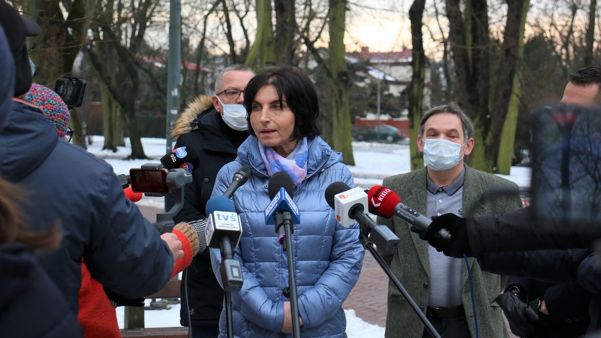 Kielce. Miasto tłumaczy się z wycinki drzew w Parku Miejskim