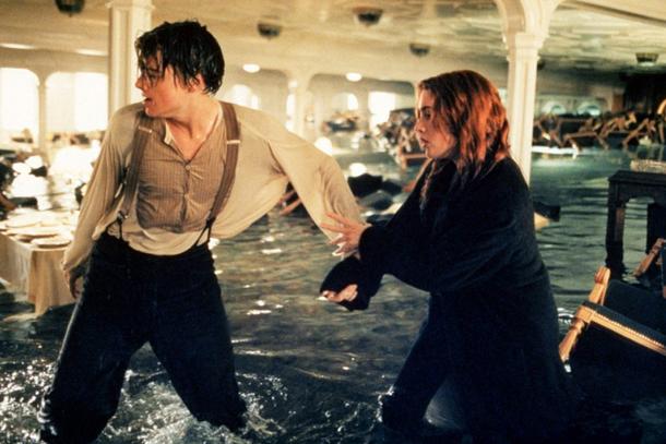 Jack i Rose, czyli Leonardo DiCaprio i Kate Winslet w Titanicu